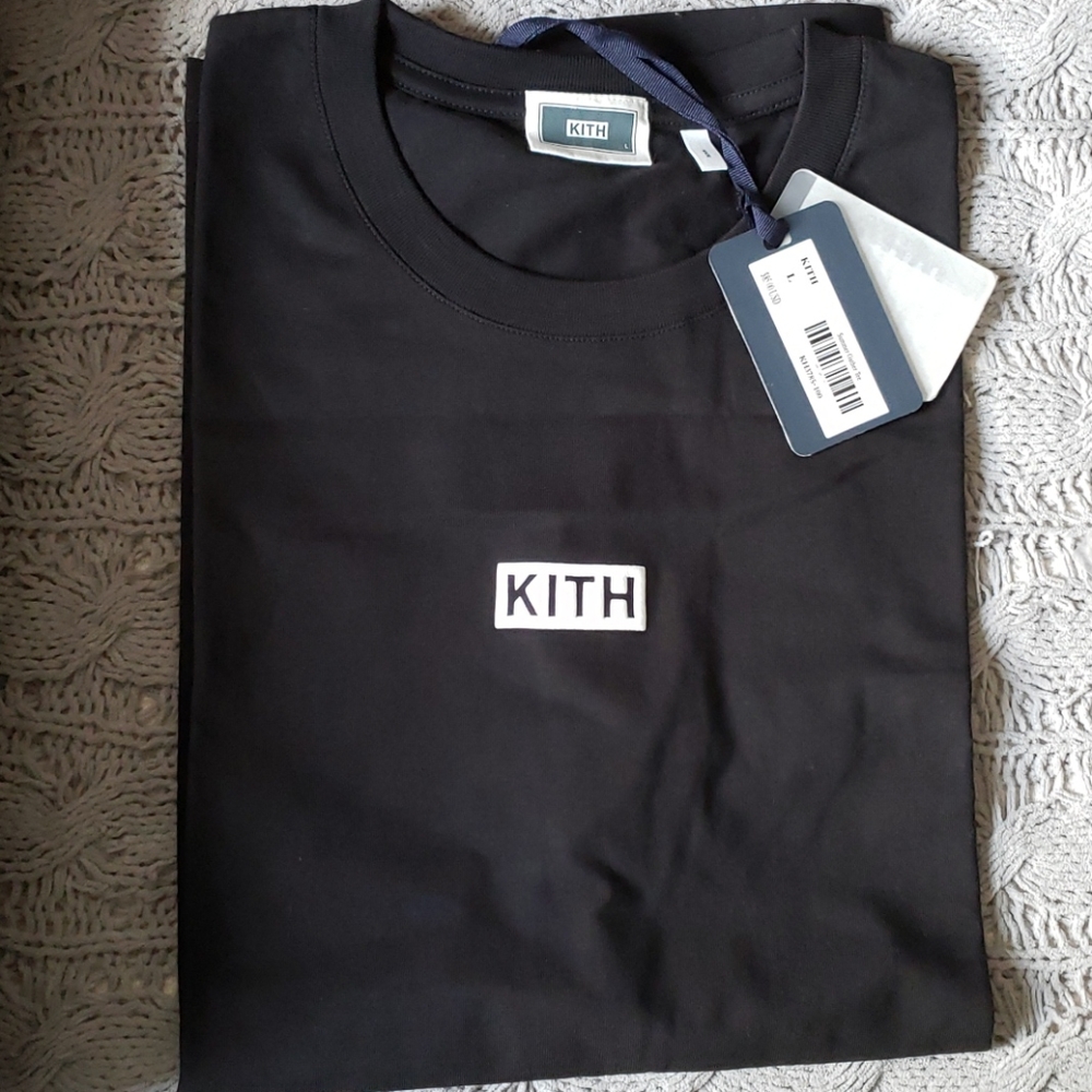 New Kith Novel Tee Black Large
